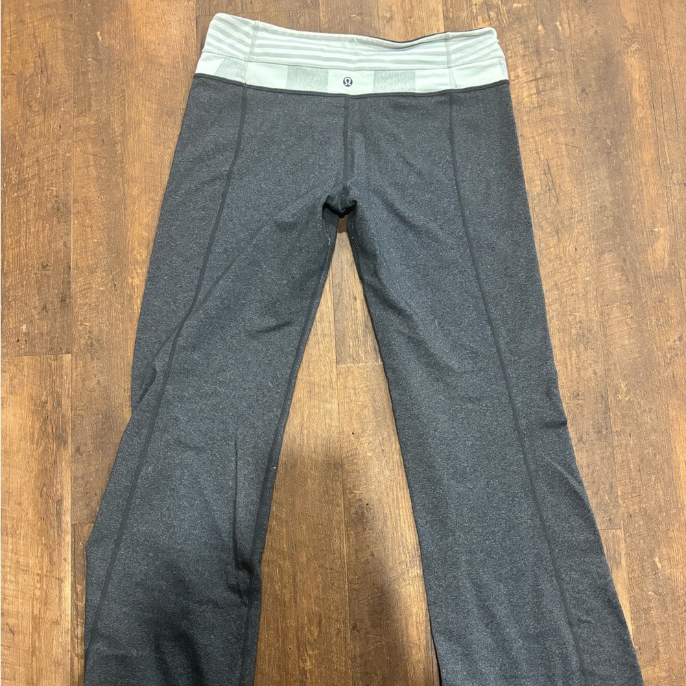 Lululemon Athletica Gray Boot Cut Pants